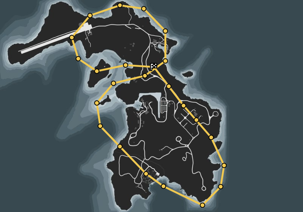 GTA Cayo Perico Island Size Compared To Full Los Santos Map