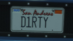 Custom Plate GTAO D1RTY