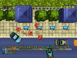 The mission in the PlayStation version.