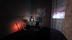 The Triangle Club office interior.