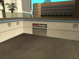 Las Venturas: At the east end of the Come-A-Lot area.