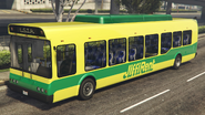 JiffiRent Airport Bus. (Rear quarter view).