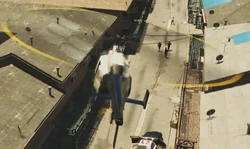 The beta Police Maverick in the first trailer of GTA V