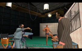 Steve Scott immediately gets angry and tells the operator to stop filming and gets into Tommy's face.