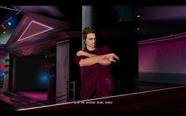Tommy walks off, leaving Kent asking for another drink.