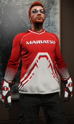 Cherry Motocross racing jersey.