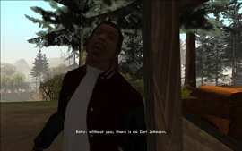 FirstBase-GTASA-SS12.png (1.42 MB) Carl tries sweet-talking to Catalina one last time before giving up.