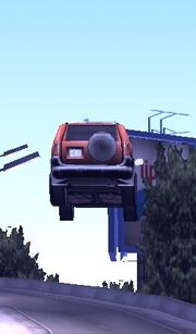 Flying Car Glitch