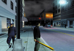 Pre-release screenshot of the Baseball Bat. Notice the red grip and red and yellow paintwork.