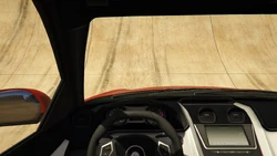 Driver's first-person view
