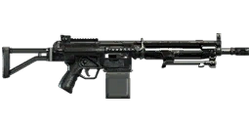 Alternative render of the weapon found in the game files.