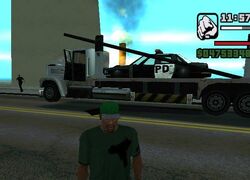 Attach Vehicles to Packer para GTA San Andreas