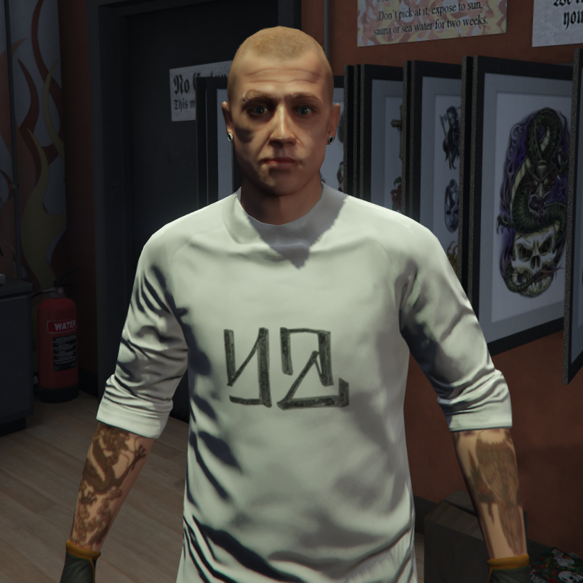 highly detailed portrait of a tattooed gym bro in gta | Stable Diffusion