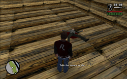 Carl must now return safely back to Angel Pine and drop the camera off.