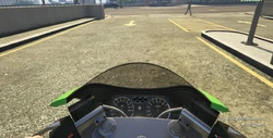Driver's first-person view
