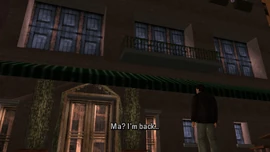 Toni drops by his mother's restaurant again.