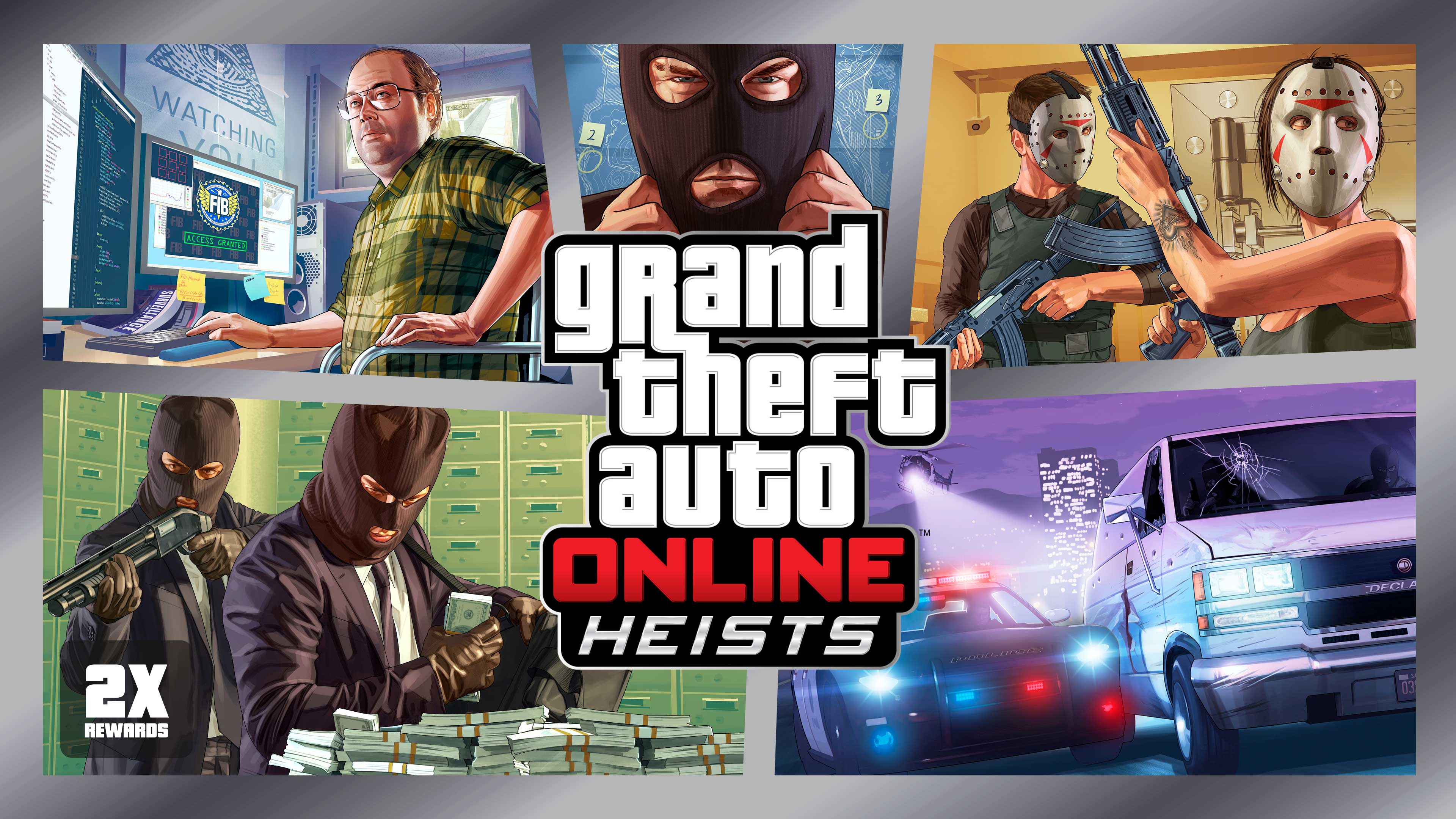 GTAV Updates: Online Heists Coming March 10, GTAV for PC Coming April 14 -  Rockstar Games