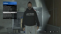 Black Vom Feuer Hoodie.