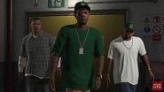 TheLongStretch-GTAV-next.jpg (247 KB) Lamar, Franklin and Stretch meeting Ballas member "D" in The Long Stretch.