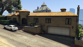 Front of the house.