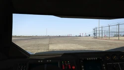Driver's first-person view

