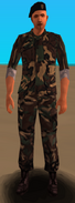 A Caucasian soldier that spawns in Fort Baxter in Grand Theft Auto: Vice City Stories.