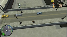 Leaper's Bridge in Grand Theft Auto: Chinatown Wars.