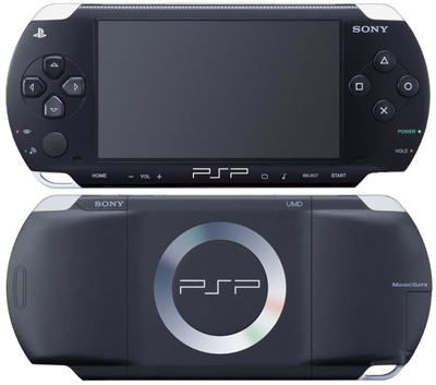 types of psp consoles