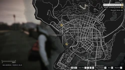 Location on the map