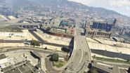 View of Los Santos Storm Drain confluence.