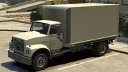 A blank Yankee in Grand Theft Auto IV. (Rear quarter view)