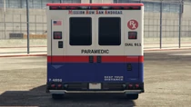 Ambulance-GTAV-Rear