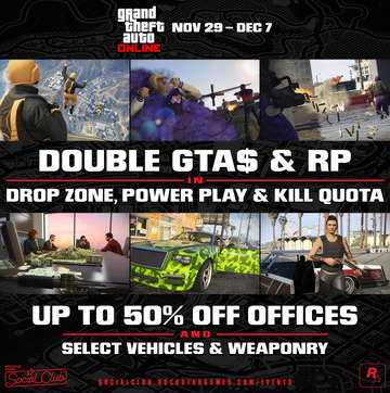 Unleash Your Inner Beast With GTA V's New Power Play Mode, 2X RP