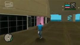 Arriving at the stadium.