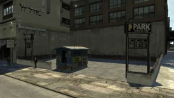 The Cassidy Street car park.