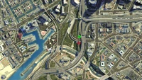 StuntJumps-GTAV-Jump23-LaPuertaFreewayInnocenceBlvd-Map
