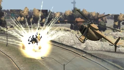 Yusuf killing Ray Bulgarin's men.