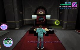 KeepYourFriendsClose-GTAVC-SS29.jpg (160 KB) The shootout begins; Tommy must protect his money from the attacking mobsters.