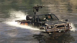 Technical Aqua on the water