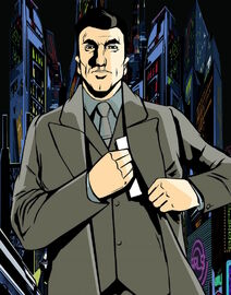 Donald Love's Grand Theft Auto III artwork.