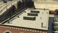 Rooftop of the factory.
