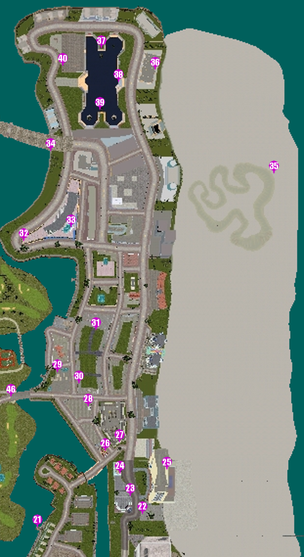 Hidden Packages In Gta Vice City Locations Gta Wiki Fandom