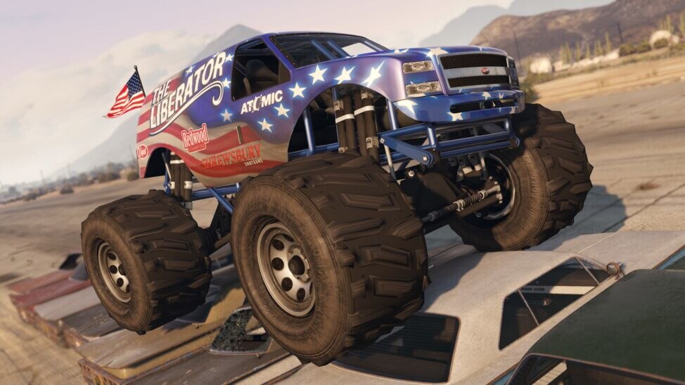 monster truck gta 5 ps3
