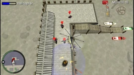 Some of them trying to escape.