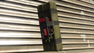 A Sticky Bombs in GTA V.