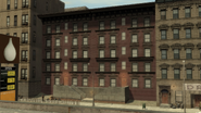 The safehouse in Grand Theft Auto IV.