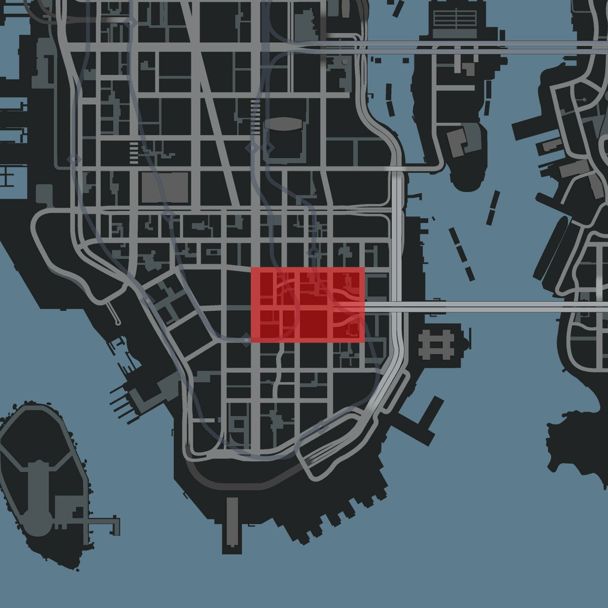 gta 4 map neighborhoods