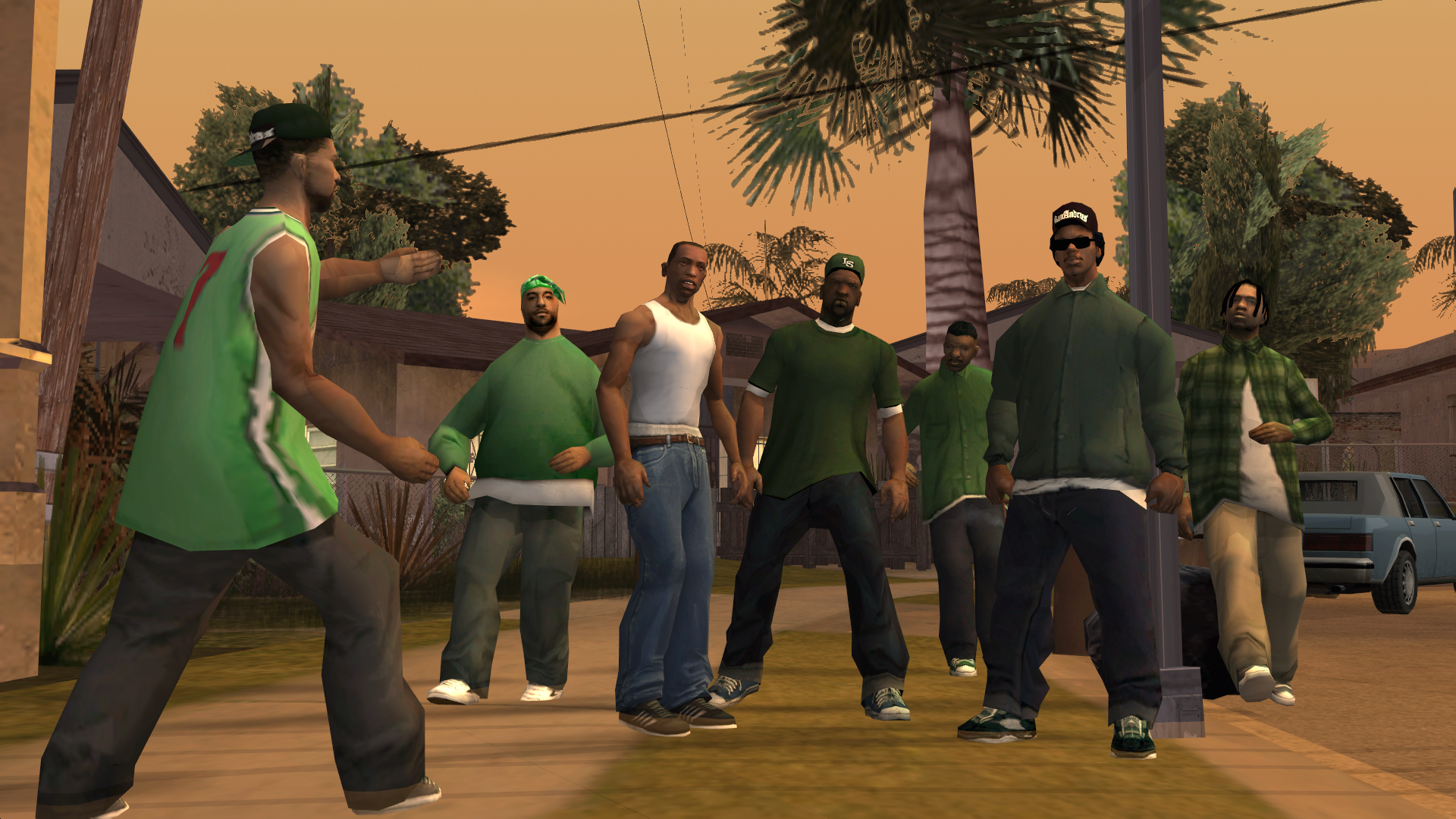 ГТА Сан андреас Гроув. Grove Street Families GTA sa.