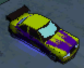 The MK GT9 in the Nintendo DS version of Grand Theft Auto: Chinatown Wars.