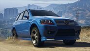 The Serrano in the cinematic preview on Grand Theft Auto Online Rockstar Games Social Club.